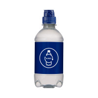 transparent/blau