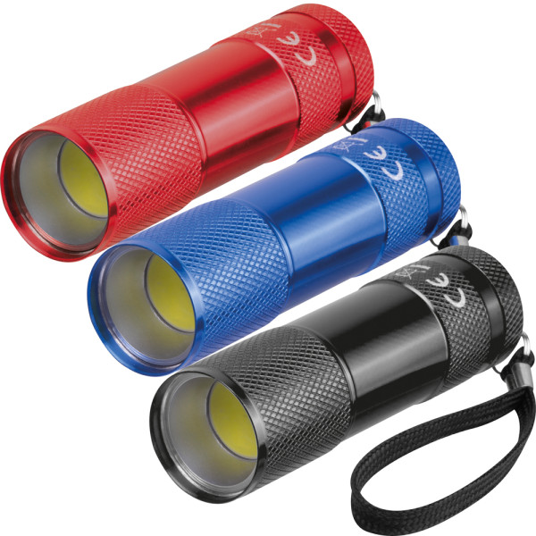 COB Taschenlampe aus Aluminium DUNCAN
