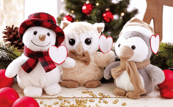 JOHANN - Plüsch-Schneemann